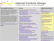 Tablet Screenshot of internalcontrolsdesign.co.uk